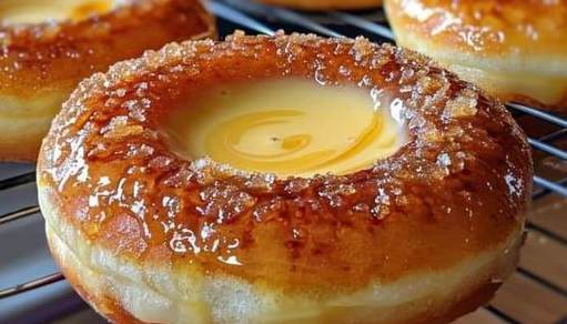 Donuts à la Crème Brûlée